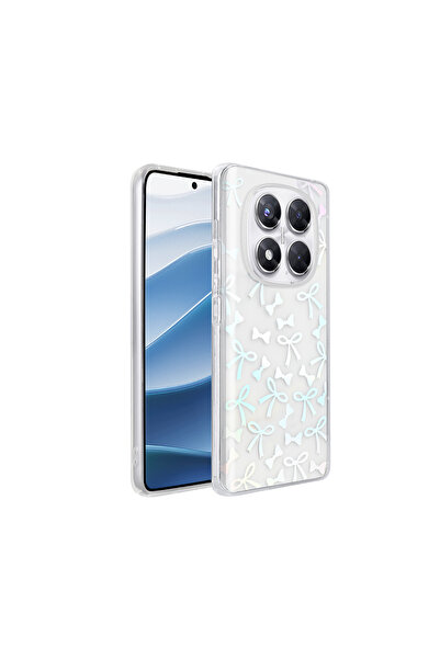 zore حافظة متوافقة مع هاتف Redmi Note 14 Pro 4G، غطاء صلب شفاف ذو شكل شفاف - ...