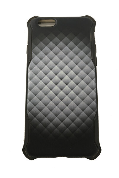 OEM Carcasă compatibilă cu iPhone 6, carcasă din policarbonat, efect 3D, gri