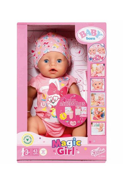 SAVA HOME COLLECTİON Baby Born Miracle Baby Girl Emma 43cm 834800