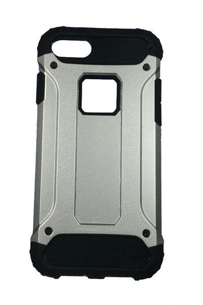 OEM Carcasă de protecție compatibilă cu iPhone 7, silicon cu policarbonat, An...