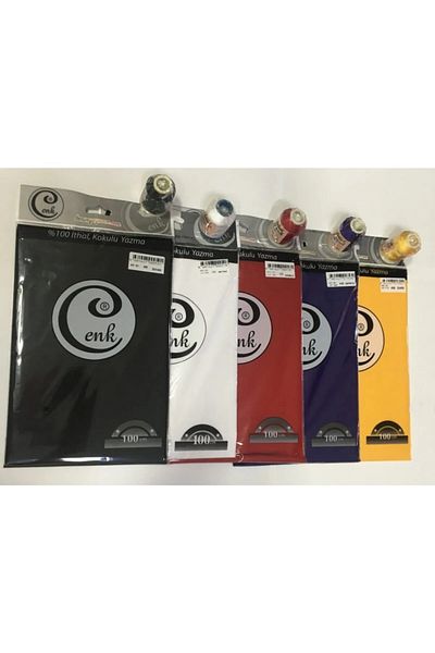 Yüsra Shop 5 Pcs Cenk Imported Writing 5 Pcs Polyester Writing String with 20 Gr