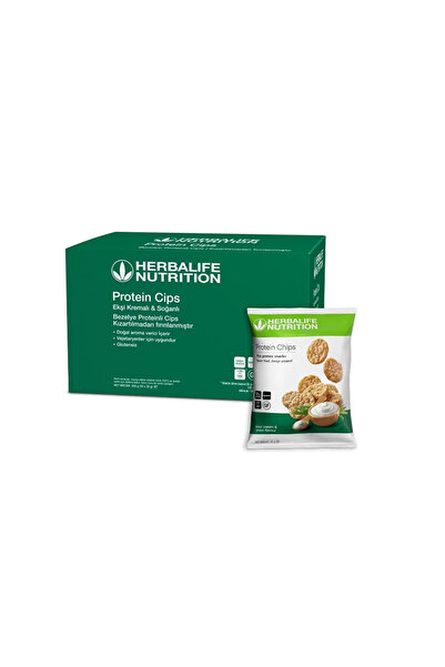 Herbalife Ekşi Kremalı & Soğanlı Protein Cips 10'lu Koli
