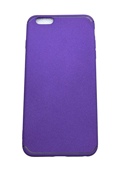 OEM Θήκη συμβατή με 6 Plus, Θήκη σιλικόνης, υφή, Άμμος, Μωβ