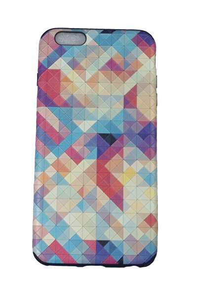 OEM Θήκη συμβατή με iPhone 6 Plus Θήκη από ανάγλυφο σιλικόνη Γεωμετρικά σχήμα...