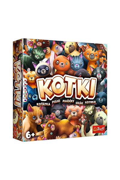 Trefl Joc Pisici Romana – Joc Tematic și Distractiv cu Pisici, Învățare și Jo...