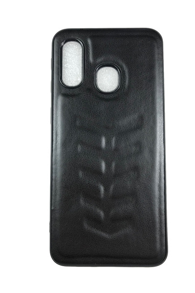 OEM Carcasă compatibilă cu Samsung Galaxy A40, silicon și imitație de piele, ...