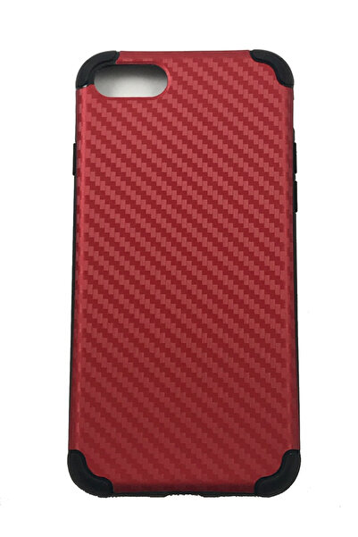 OEM Carcase iPhone 6, Carcasă din policarbonat, Kevlar, Roșu