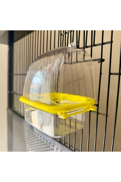 NO18 Birds Feeder, External Feeder for Cage, Doves Feeder, Love birds