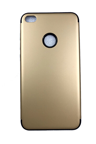 OEM Husă compatibilă cu Huawei P8 Lite 2017, silicon cu policarbonat fin, aurie