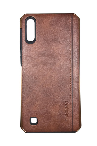 OEM Husă compatibilă cu Samsung A10, imitație de piele și policarbonat, Spige...