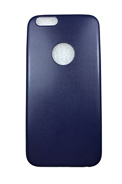 OEM Carcasă compatibilă cu 6, Carcasă din silicon imitație de piele, Albastră