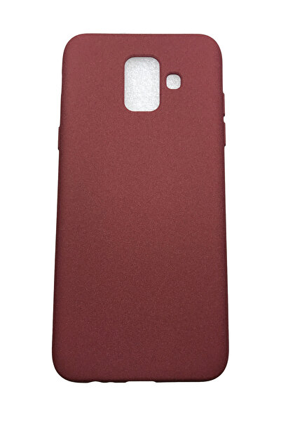 OEM Carcasă compatibilă cu Samsung A6 -2018, silicon, textură nisip, maro