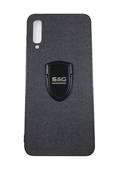 OEM Θήκη συμβατή με Samsung Galaxy A50, Θήκη από σιλικόνη, Τζιν με δαχτυλίδι,...