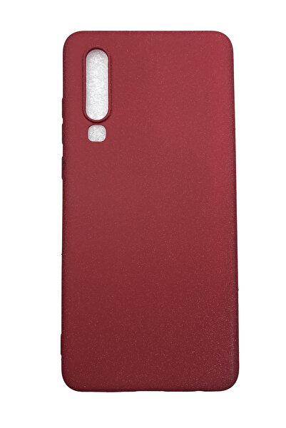 OEM Carcasă compatibilă cu Huawei P30, silicon, textură nisipoasă, maro deschis