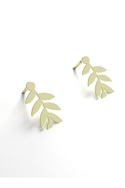 JEWELAi 14 ayar altın Yaprak küpe 0.6 gr, GC14947 Kodlu