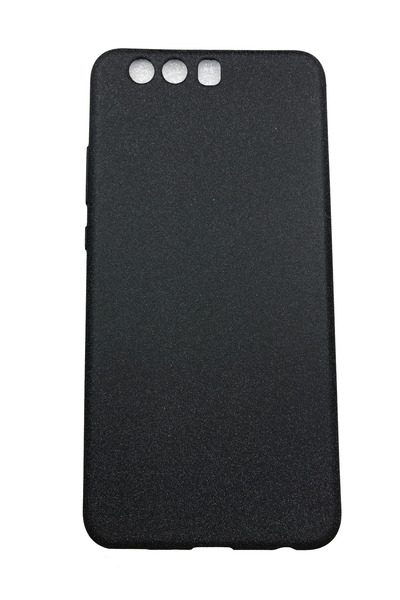 OEM Θήκη συμβατή με Huawei P10 Plus, Θήκη από σιλικόνη, Υφή άμμου, Μαύρο