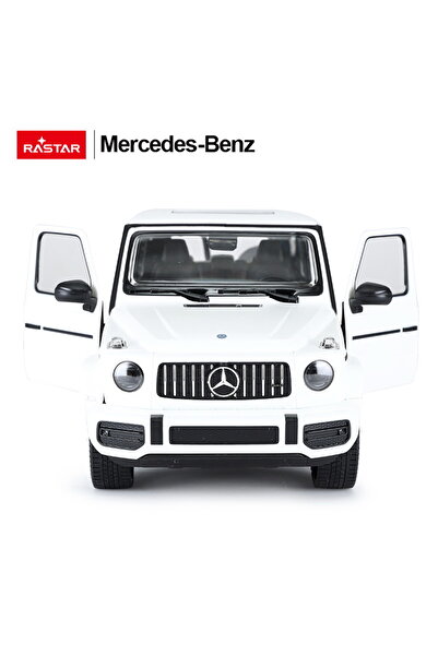 Rastar Auto na dálkové ovládání Mercedes-Benz G63 bílé, měřítko 1:14