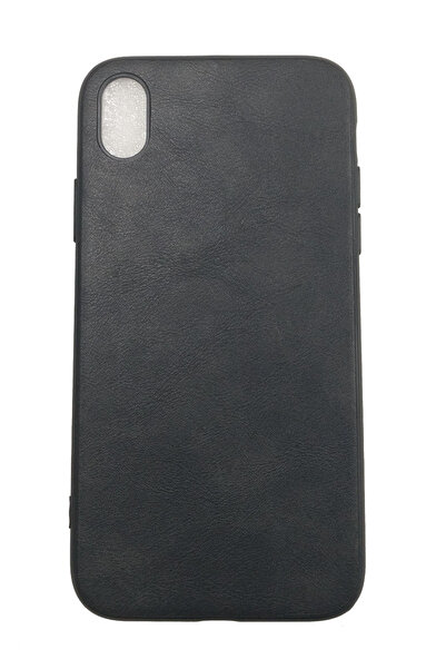 OEM Husă compatibilă cu XS MAX / 6.5, Husă din piele artificială, Negru