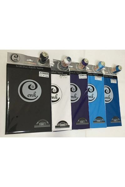 Yüsra Shop 5 Pcs Cenk Imported Writing 5 Pcs Polyester Writing String with 20 Gr