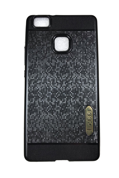 OEM Carcasă compatibilă cu Huawei P9 Lite, carcasă din silicon Mosaic, neagră