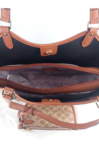 Chrisbella Chrisbella large brown leather bag