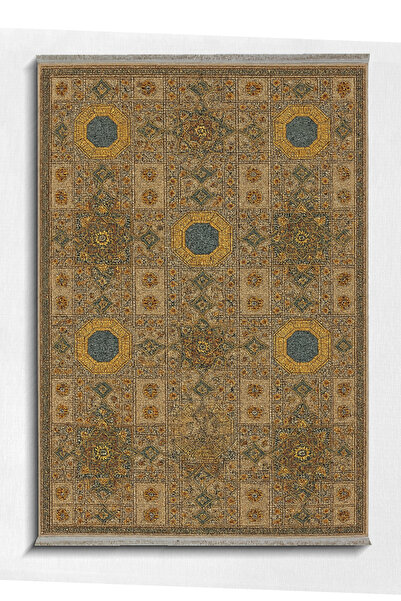 Rugs Modern Halı سجادة موسو ذات الطابع البيج والزخارف العرقية، منسوجة بنمط قد...