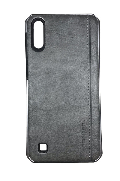 OEM Husă compatibilă cu Samsung A10, imitație de piele și policarbonat, Spige...