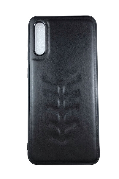 OEM Carcasă compatibilă cu Samsung Galaxy A50, silicon și imitație de piele, ...