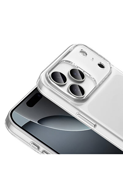 bast iPhone 17 Pro Max Kılıf Stark Şeffaf Kılıf