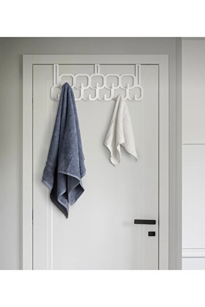 ALY DURU 2 adet 11 Kancalı Çok Amaçlı Kapı Arkası Pratik Modern Askılık