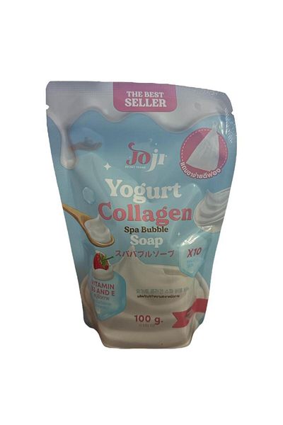 Joji yogurt collagen spa bubble soap 100g
