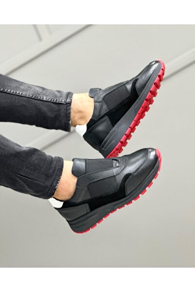 İtallano Ayakkabı Arow Genuine Leather Eva Sole Daily Men's Sneaker Shoes