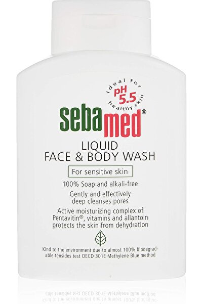 Sebamed fluid cleaner for face and body 200 ml