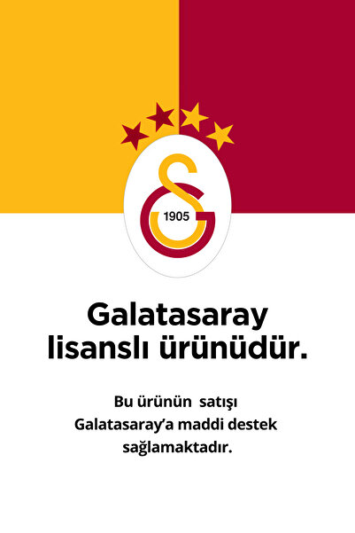 Galatasaray Parçalı 500 ML Plastik Matara Suluk