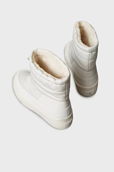 Calvin Klein Logolu Kapitoneli Bağcıklı Bot YW0YW01977YAJ BOT YW0YW01977 YAJ