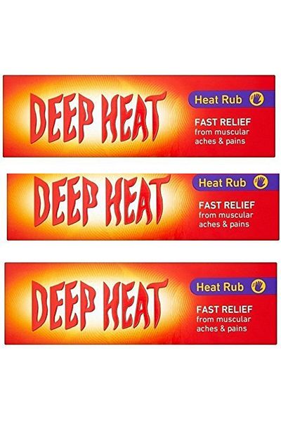 Deep heat 3 × Heat Rub 100g Total 300g