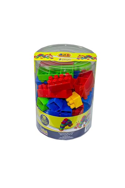 RBY Ant072 Ant Blocks Ast 72 Pieces - Asian Toy