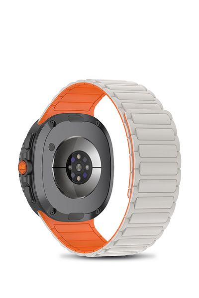 Nezih Case Samsung Galaxy Watch 8 40mm / Watch 8 44mm Compatible Silicone Cord Strap Strap