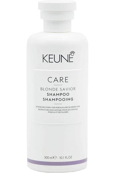 Keune Care Blonde Savior Shampoo Intense Recovery For Porous And Decolorized Hair Sulfate-Free300ml