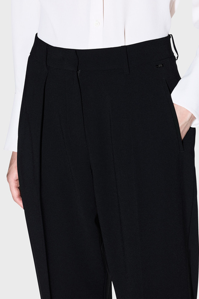 Armani Exchange Çimalı Relaxed Fit High Waist Straight Leg Pants Pants Xw000664 Af10872 Uc00