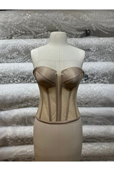 Bosphorus Ten Rengi Dekolteli Büstiyer