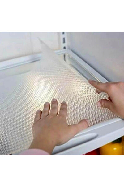 LaraThec Kaymaz Dolap Raf Çekmece Örtüsü 45 Cm X 3 Dolap Içi