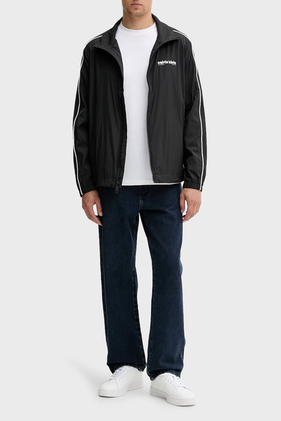 Calvin Klein Logolu Oversize Fit Dik Yaka Ceket LV04RC505GUB1 Erkek CEKET LV04RC505G UB1