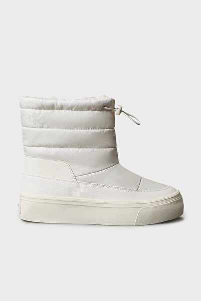 Calvin Klein Logolu Kapitoneli Bağcıklı Bot YW0YW01977YAJ BOT YW0YW01977 YAJ