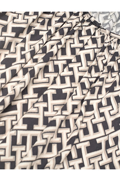 Tommy Hilfiger Monogram Desen Kadın Elbise