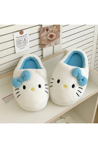 Violon Hello Kitty Yumuşak Tüylü Peluş Panduf Terlik