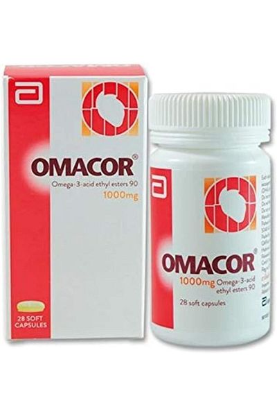 Abbott Omacor 1000mg Omega-3 Soft Capsules 28's