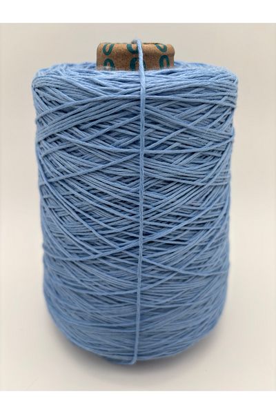 kumasfabrik (500 Gr) Cotton Hand Knitting Yarn-Cotton Yarn-Punch Yarn-Bag Yarn-Motif Yarn/ Blue
