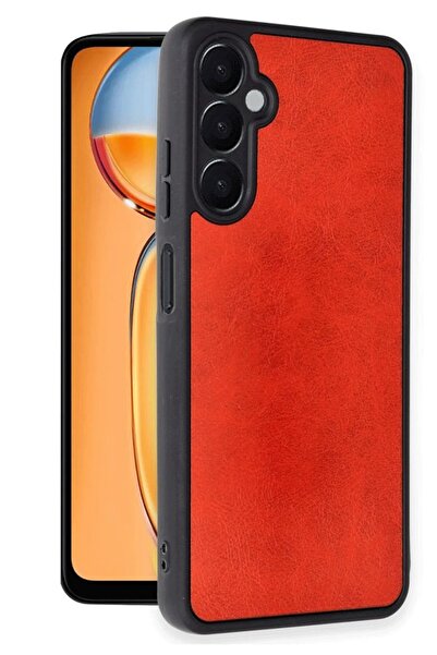 CepteToptan Myt09 Samsung Galaxy A26 Case Aras Leather Cover - Red