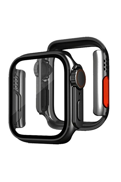 MKR Cpt83 Apple Watch 40mm Watch 49mm Case Converter and Screen Protector - B...